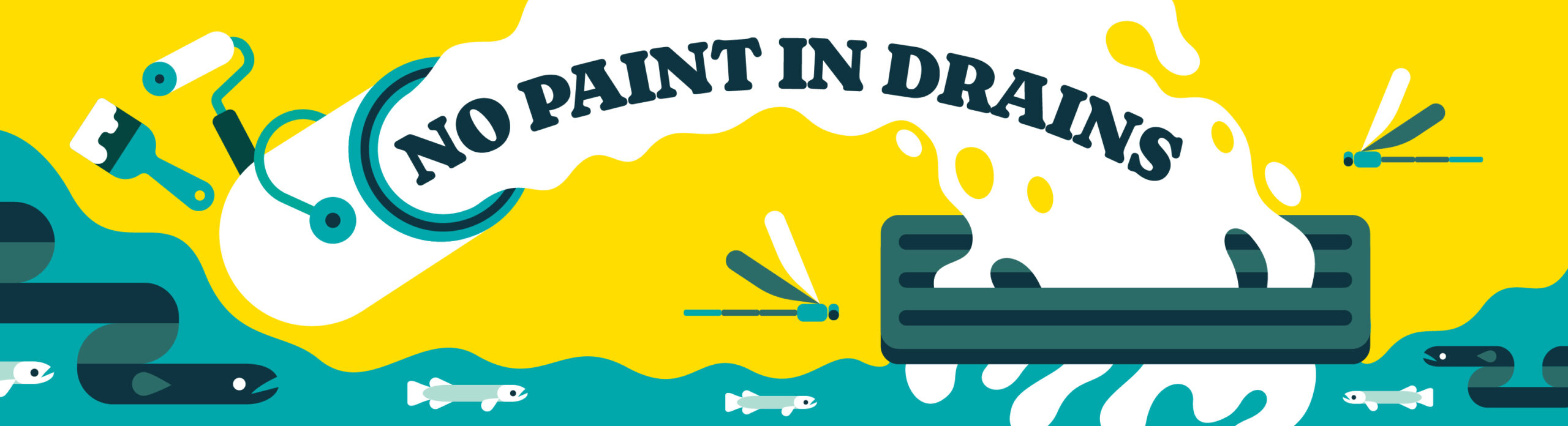 No Paint In Drains — a Restore Hibiscus & Bays campaign