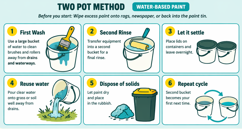 Two Pot Method infographic